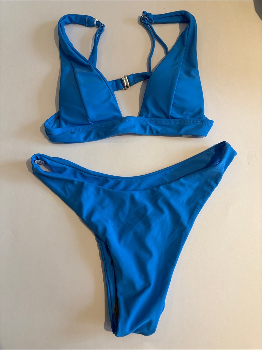 Blue Triangle Bikini Set - Women Swim - small